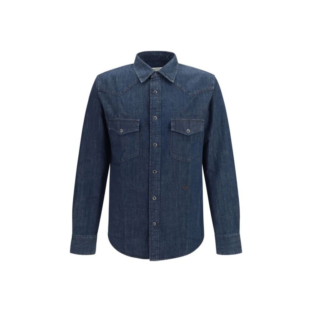 Jacob Cohen Men R2 Western Cotton-Denim Shirt